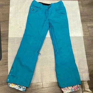 [XS]Powder  Room X5 Blue Ski/Snowboarding Women Pants